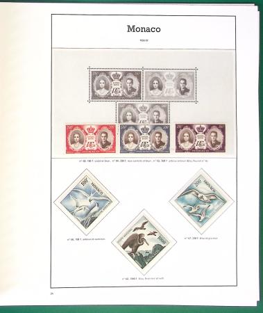 1885-2020, Collection de MONACO en 9 albums Y & T,