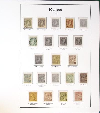 1885-2020, Collection de MONACO en 9 albums Y & T,