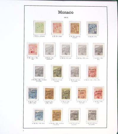 1885-2020, Collection de MONACO en 9 albums Y & T,