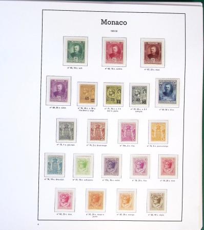 1885-2020, Collection de MONACO en 9 albums Y & T,