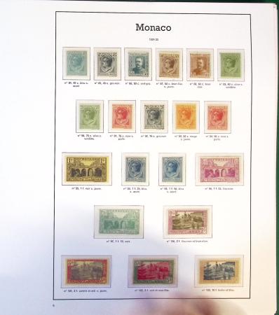 1885-2020, Collection de MONACO en 9 albums Y & T,