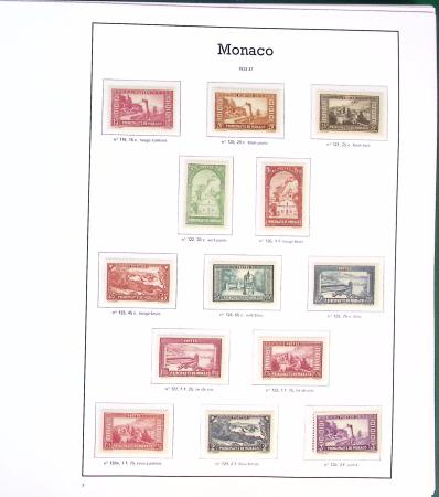 1885-2020, Collection de MONACO en 9 albums Y & T,
