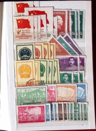 1849-1999, Lot comprenant 18 classeurs dont un de CHINE,