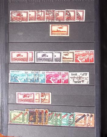 1849-1999, Lot comprenant 18 classeurs dont un de CHINE,