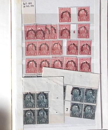 1849-1999, Lot comprenant 18 classeurs dont un de CHINE,