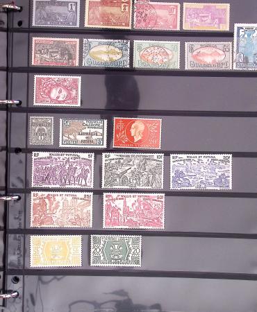 1849-1970 Collection en plusieurs albums comportant