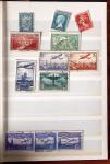 1849-1876, 6 petits classeurs avec stock de classiques