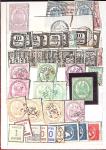 1849-1876, 6 petits classeurs avec stock de classiques