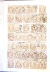1849-1876, 6 petits classeurs avec stock de classiques