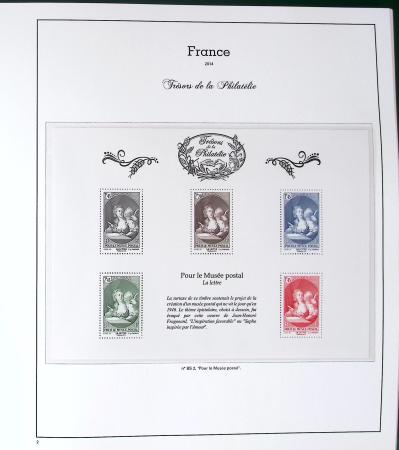2014-2020, 2 albums "Trésor de la philatélie" complets