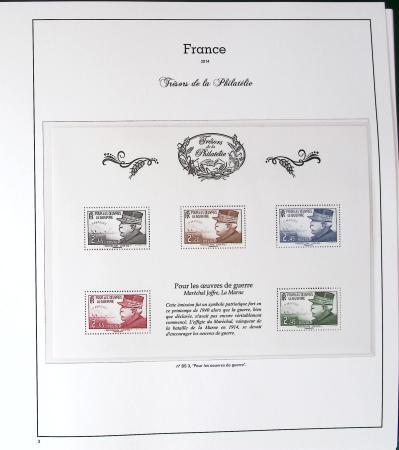 2014-2020, 2 albums "Trésor de la philatélie" complets