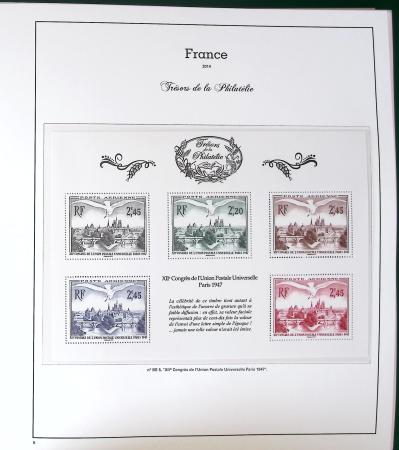 2014-2020, 2 albums "Trésor de la philatélie" complets