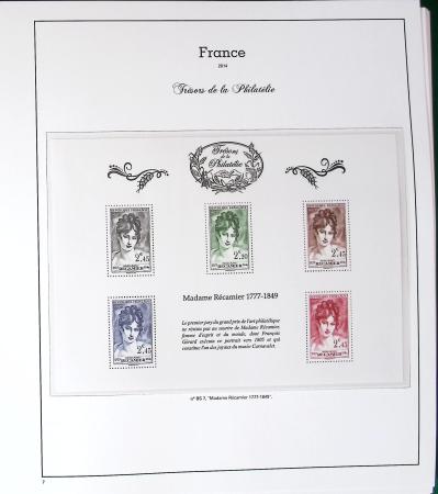 2014-2020, 2 albums "Trésor de la philatélie" complets