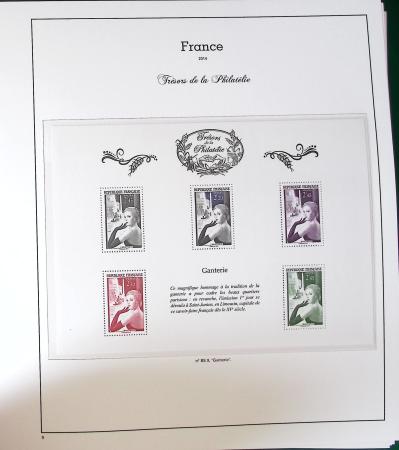 2014-2020, 2 albums "Trésor de la philatélie" complets