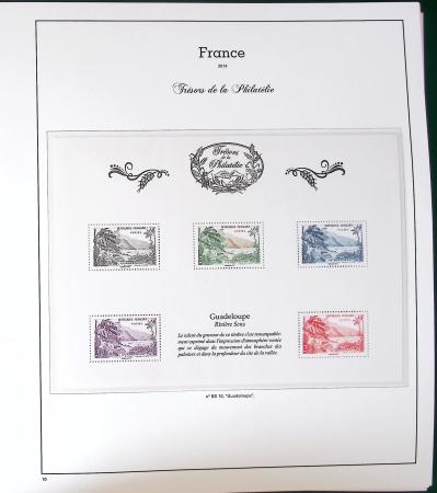 2014-2020, 2 albums "Trésor de la philatélie" complets
