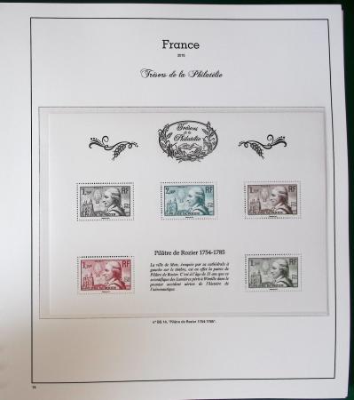 2014-2020, 2 albums "Trésor de la philatélie" complets