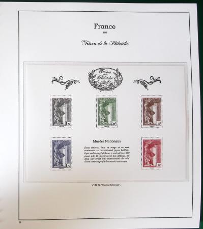 2014-2020, 2 albums "Trésor de la philatélie" complets