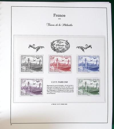 2014-2020, 2 albums "Trésor de la philatélie" complets