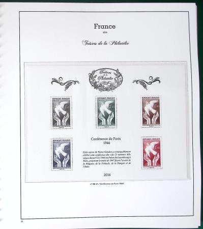 2014-2020, 2 albums "Trésor de la philatélie" complets