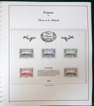 2014-2020, 2 albums "Trésor de la philatélie" complets
