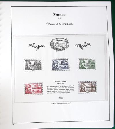 2014-2020, 2 albums "Trésor de la philatélie" complets