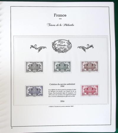 2014-2020, 2 albums "Trésor de la philatélie" complets