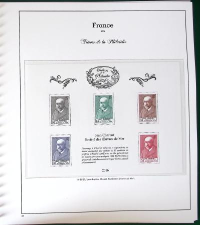 2014-2020, 2 albums "Trésor de la philatélie" complets