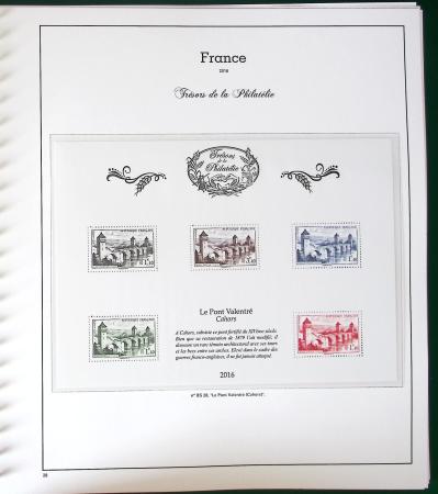2014-2020, 2 albums "Trésor de la philatélie" complets