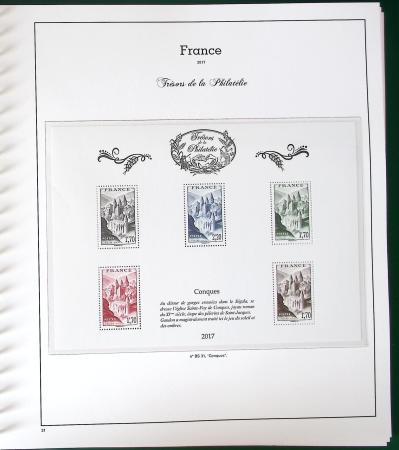 2014-2020, 2 albums "Trésor de la philatélie" complets