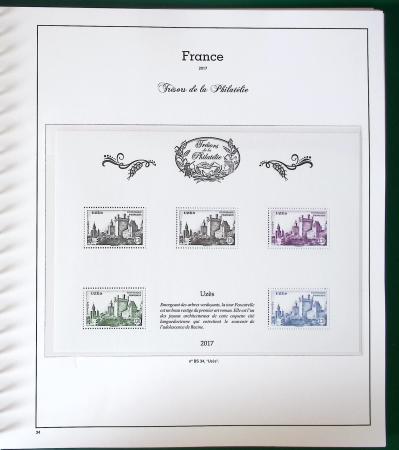 2014-2020, 2 albums "Trésor de la philatélie" complets
