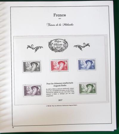 2014-2020, 2 albums "Trésor de la philatélie" complets