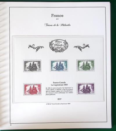 2014-2020, 2 albums "Trésor de la philatélie" complets