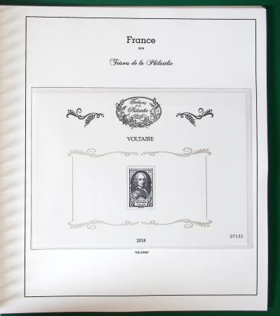 2014-2020, 2 albums "Trésor de la philatélie" complets