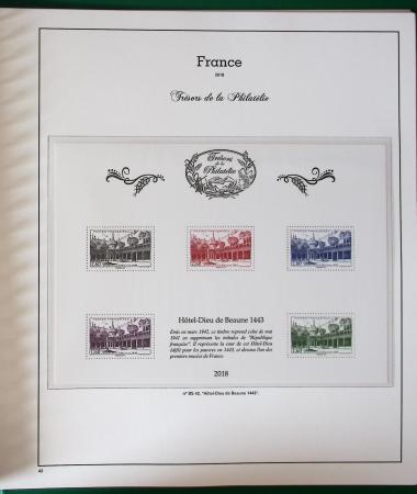 2014-2020, 2 albums "Trésor de la philatélie" complets