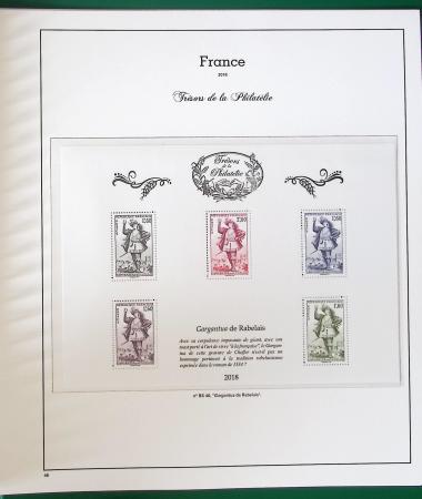 2014-2020, 2 albums "Trésor de la philatélie" complets