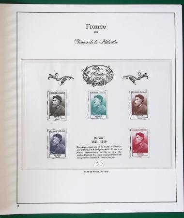 2014-2020, 2 albums "Trésor de la philatélie" complets