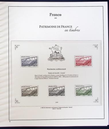 2014-2020, 2 albums "Trésor de la philatélie" complets