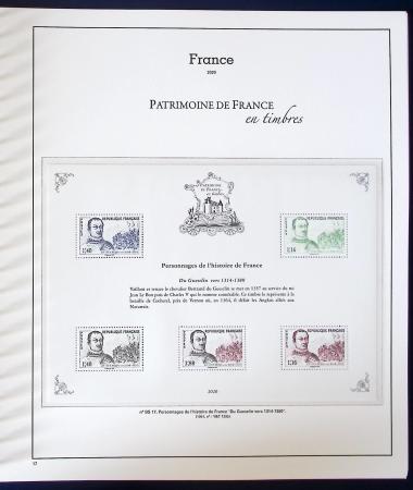 2014-2020, 2 albums "Trésor de la philatélie" complets