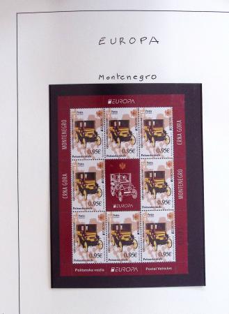 1956-2021, EUROPA : Collection complète avec blocs