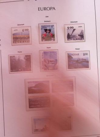 1956-2021, EUROPA : Collection complète avec blocs