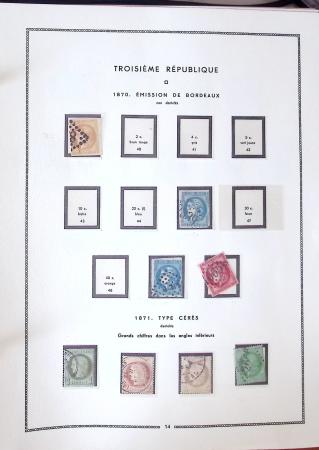 1849-2000, Collection de France (1849-1975) en deux