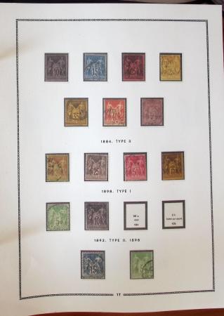 1849-2000, Collection de France (1849-1975) en deux