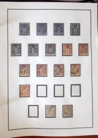 1849-2000, Collection de France (1849-1975) en deux