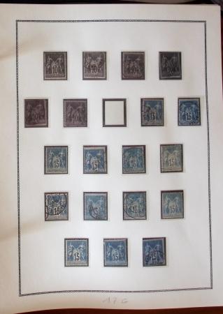 1849-2000, Collection de France (1849-1975) en deux