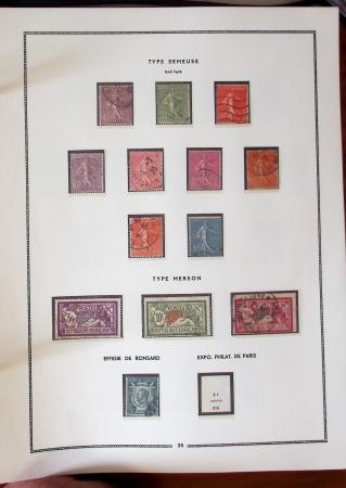1849-2000, Collection de France (1849-1975) en deux