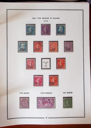 1849-2000, Collection de France (1849-1975) en deux