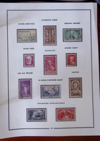 1849-2000, Collection de France (1849-1975) en deux