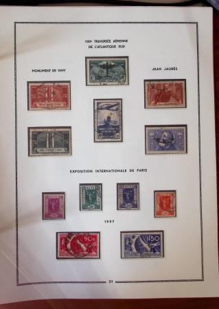 1849-2000, Collection de France (1849-1975) en deux