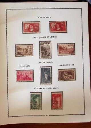 1849-2000, Collection de France (1849-1975) en deux