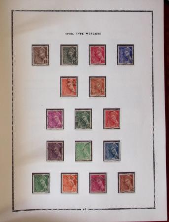 1849-2000, Collection de France (1849-1975) en deux